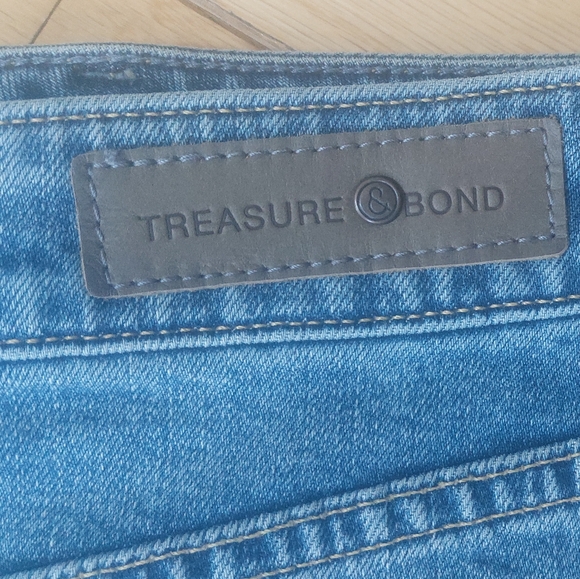 Treasure and Bond Blue Jean Mini Skirt Ladies 31 NWOT - Picture 4 of 6